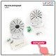 Dome CCTV Camera Wall Mount Bracket – Secure Mount, 100x75x125mm & 100x135x160mm Dome CCTV Camera Wall Mount Bracket – Secure Mount, 100x75x125mm & 100x135x160mm
