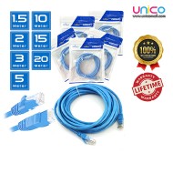 Infineo Cat6e RJ45 Ethernet LAN Cable – High-Speed Network Cable 1.5m to 20m Length