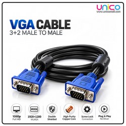 Infineo VGA Cable 3+2 Shielded Male to Male 1.5M 3M 5M