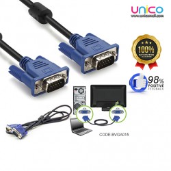 VGA Cable 3+2 Male to Male – Stable and Reliable Video Cable