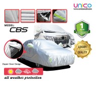 Premium Car Cover with Zipper Door | Anti-UV, Heat, and Water Protection | Model CBS