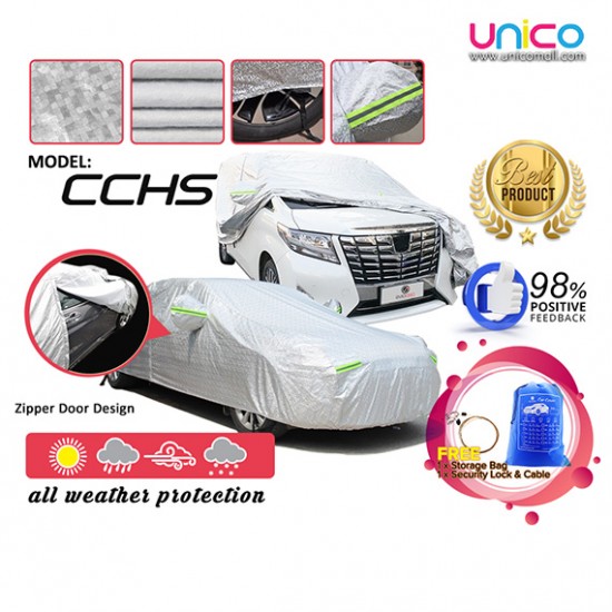 All-Weather Car Cover Aluminum – EvioAsia CCHS UV Sun & Rain Protection with Side Zipper All-Weather Car Cover Aluminum – EvioAsia CCHS UV Sun & Rain Protection with Side Zipper