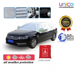 Half Car Cover: Ultimate Rain, Dust, UV, Sunlight Protection at Unicomall.com