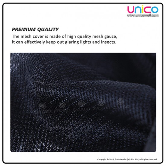 (4 PCS) Car Window Sun Shade Mesh Cover (Small, Front & Rear)