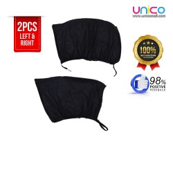 (2 PCS) Car Window Sun Shade Mesh Cover 