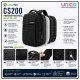 CASETEC CS200 15.6-Inch Waterproof Laptop Backpack with USB Port