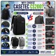 CASETEC CS200 15.6-Inch Waterproof Laptop Backpack with USB Port