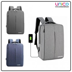 CASETEC CS400 Series Backpack – Sleek 15.6 Inch Laptop Bag for Office and School Use