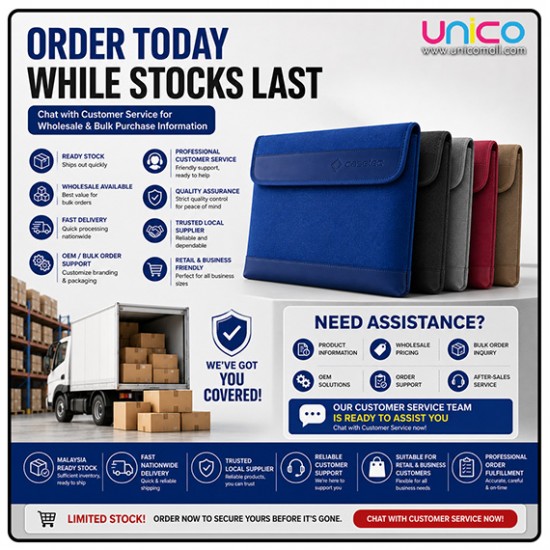 CASETEC Primero Water-Resistant Laptop Sleeve Bag 13.3-17 Inch
