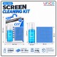 Screen Cleaning Kit 120ml with Microfiber Cloth for Laptop & TV