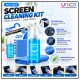 Screen Cleaning Kit 120ml with Microfiber Cloth for Laptop & TV