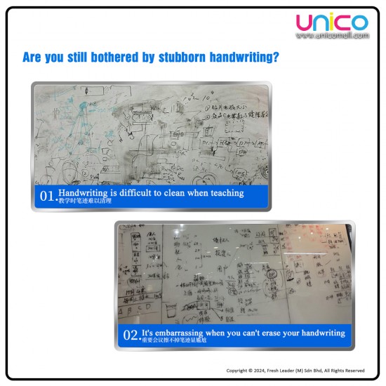 Clean and Maintain with 2-in-1 Whiteboard Cleanser - Unicomall