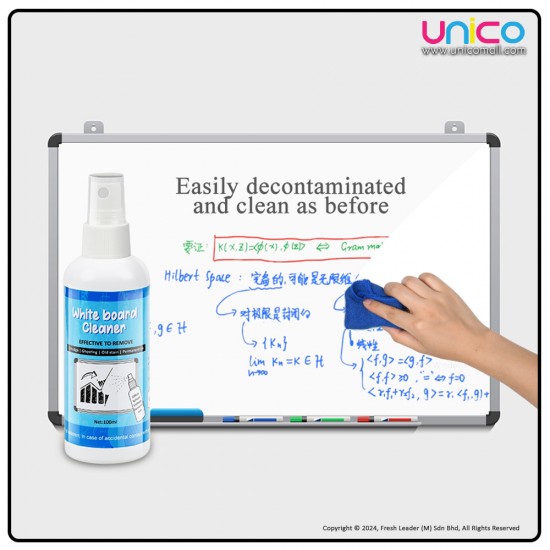 Clean and Maintain with 2-in-1 Whiteboard Cleanser - Unicomall
