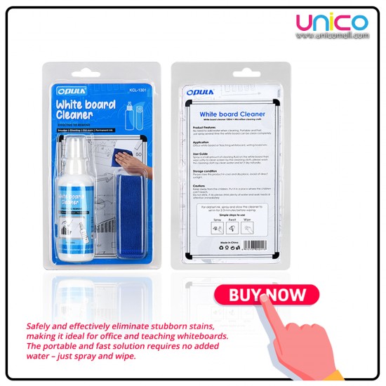 Clean and Maintain with 2-in-1 Whiteboard Cleanser - Unicomall