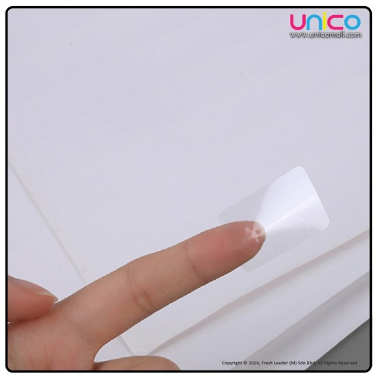 Clear Rectangle Sticker (15mm x 10mm) Clear Rectangle Sticker (15mm x 10mm)