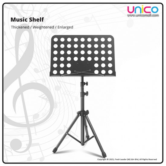 Multi-Purpose Music Sheet Stand – Sturdy, Adjustable Holder for Home, School & Restaurant Use