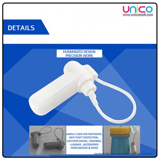 Retail Anti-Theft RF Security Tag 8.2MHz – Reusable EAS Tag with Pin for Jewelry & Watches