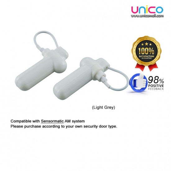 Retail Security Tag with Lanyard – AM 58KHz Anti-Theft System for Shops & Stores