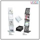 Foldable Metal A4 Stand for Brochure Newspaper Magazine Book Foldable Metal A4 Stand for Brochure Newspaper Magazine Book