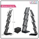 Foldable Metal A4 Stand for Brochure Newspaper Magazine Book Foldable Metal A4 Stand for Brochure Newspaper Magazine Book