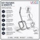 Pegboard Hooks 50mm (2 Inch) for Tool Storage & Display, 10 Pcs