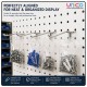 Pegboard Hooks 50mm (2 Inch) for Tool Storage & Display, 10 Pcs