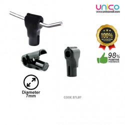 Evio Asia Anti-Theft 7mm Stop Lock – Secure Black Lock for Retail Hooks