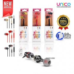 DiiD ID60 Wired Earphones with Mic – Clear Audio & Trendy Design