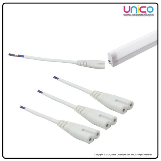 Unicomall LED Tube Wire 15cm - Single End 2 Pin (10 Units) - Shop Now! Unicomall LED Tube Wire 15cm - Single End 2 Pin (10 Units) - Shop Now!