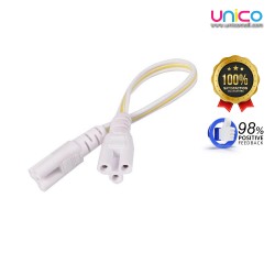 Durable 3 Pin LED Tube Wire – 20cm Double-End Connector for T4 T5 T8 Lights