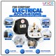 Malaysia 13A 3 Pin Fused Plug with Durable Alloy Pins