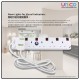 SIRIM Certified Infineo Trailing Socket Extension Neon Light - 5 Meter Length (3 Way/4 Way/5 Way)