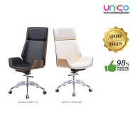 Ultimate Comfort Series: High Back Luxury Ergonomic Leather Chair for Bosses