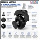 Office Chair Replacement Wheels M8 x 13mm Silent 48mm Casters