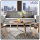 Modern Scandinavian Round Coffee Table – Sturdy Wooden Design for Living Room & Office Modern Scandinavian Round Coffee Table – Sturdy Wooden Design for Living Room & Office