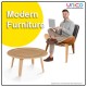 Modern Scandinavian Round Coffee Table – Sturdy Wooden Design for Living Room & Office Modern Scandinavian Round Coffee Table – Sturdy Wooden Design for Living Room & Office