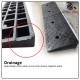 Heavy Duty Rubber Road Curb Ramp, Height 200MM Heavy Duty Rubber Road Curb Ramp, Height 200MM