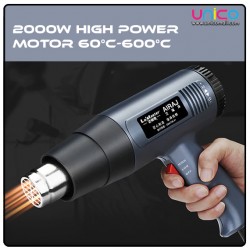220V 2000W Shrink Film Heat Gun Blower + Free 3 Pin Plug