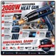 220V 2000W Shrink Film Heat Gun Blower + Free 3 Pin Plug
