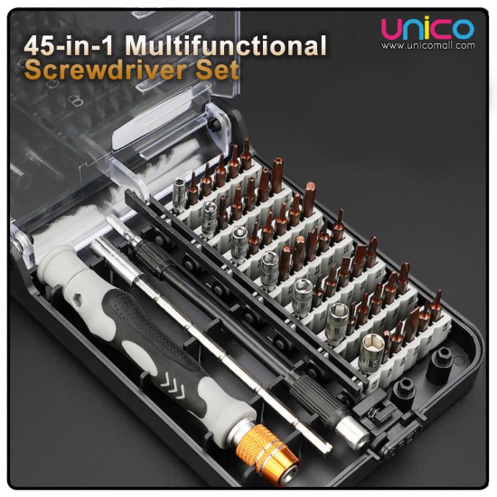 AIRAJ 45-in-1 Multifunction Screwdriver Set