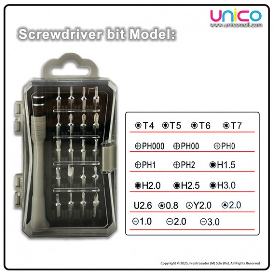AIRAJ 21-in-1 Precision Screwdriver Set – Magnetic Repair Tool Kit for Home & DIY AIRAJ 21-in-1 Precision Screwdriver Set – Magnetic Repair Tool Kit for Home & DIY