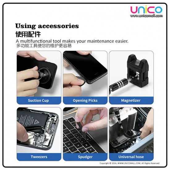 Precision Gadget Repair Tools - 115-in-1 Toolkit Precision Gadget Repair Tools - 115-in-1 Toolkit