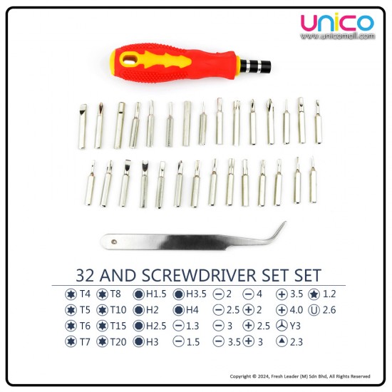 32 in 1 Precision Screwdriver Set 32 in 1 Precision Screwdriver Set