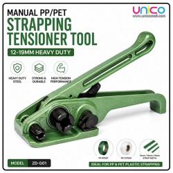 Manual PP/PET Strapping Tensioner Tool 12-19mm Heavy Duty