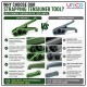 Manual PP/PET Strapping Tensioner Tool 12-19mm Heavy Duty