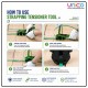 Manual PP/PET Strapping Tensioner Tool 12-19mm Heavy Duty