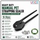 Heavy Duty Manual PET Strapping Sealer 16–19mm Solid Steel Tool