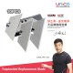 Trapezoid Knife Replacement Blades, 10pcs/Box Trapezoid Knife Replacement Blades, 10pcs/Box