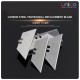 Trapezoid Knife Replacement Blades, 10pcs/Box Trapezoid Knife Replacement Blades, 10pcs/Box