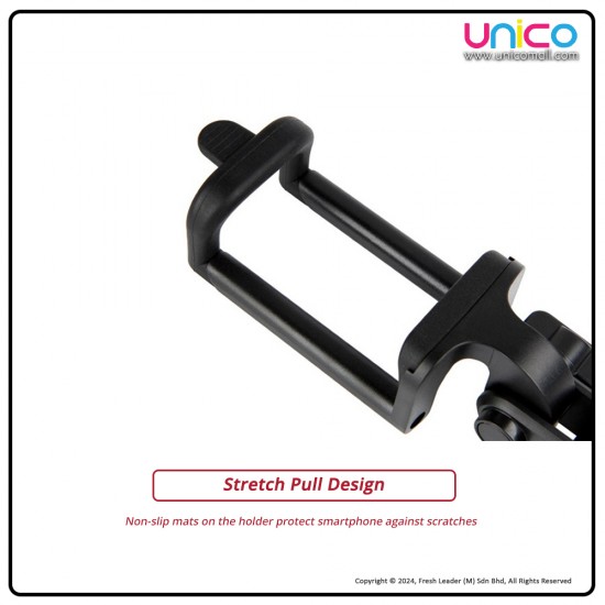 Infineo Selfie Stick: Foldable Monopod for Perfect Shots | Unicomall Infineo Selfie Stick: Foldable Monopod for Perfect Shots | Unicomall